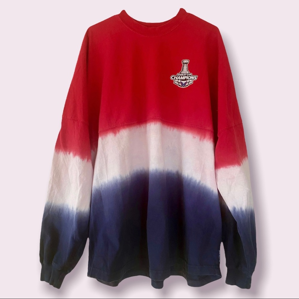 Washington Capitals NHL Official Spirit Jersey - 2018 Stanley Cup Champions